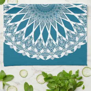 Blue Woad Tristyns Mandala Theedoek