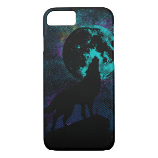 Blue Wolf Apple iPhone 7 hoesje