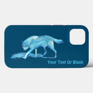 Blue Wolf Hoesje-Mate iPhone Case Case