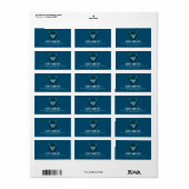 Blue Wolf Label (Full Sheet)