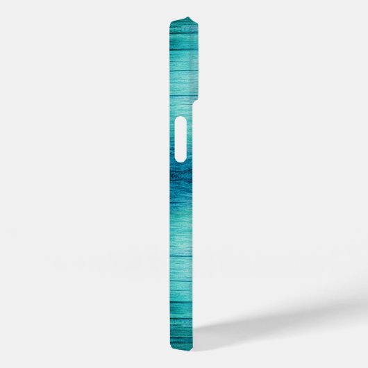 Blue Wood Photo Collage Initiaal Case-Mate iPhone Case (Achterkant / Rechts)