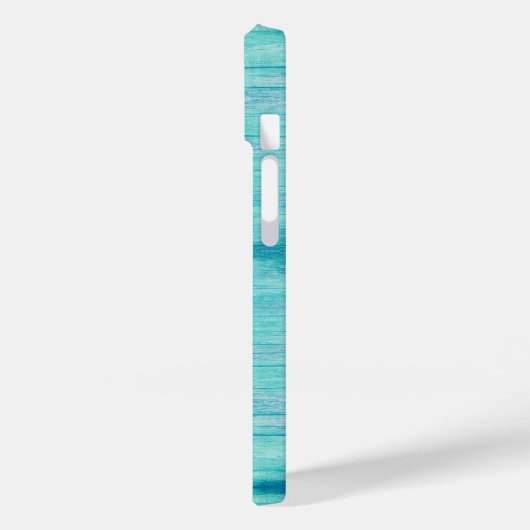 Blue Wood Photo Collage Initiaal Case-Mate iPhone Case (Achterkant / Links)