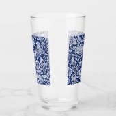 Blue Woodland Animal Botanical Floral Forest Glas (Links)