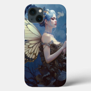 Blue Woodland Fairy Fantasy Art Case-Mate iPhone Case