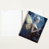 Blue Woodland Fairy Fantasy Art Planner (Display)