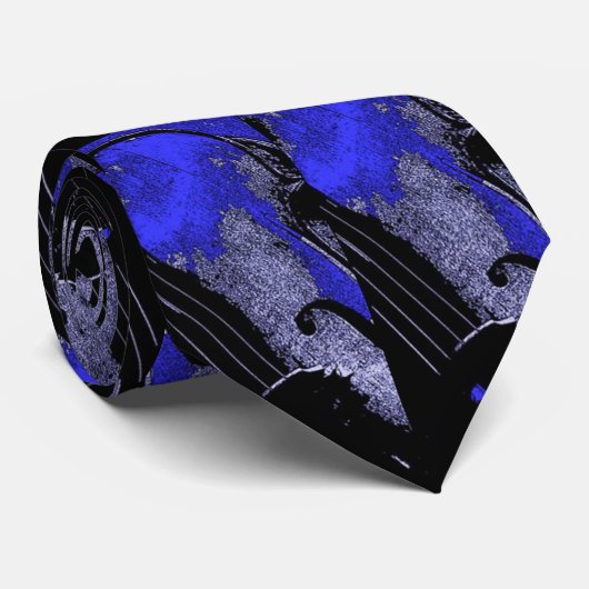 Blue Woody Stropdas (Opgerold)