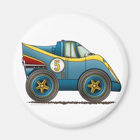 Blue World Produceert Championship Car Magneten (Voorkant)