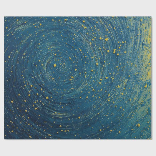 Blue Wrapping Paper | Solid Blue Gift Wrap Cadeaupapier (Vlak)