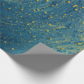 Blue Wrapping Paper | Solid Blue Gift Wrap Cadeaupapier (Hoek)