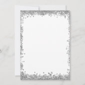 Blue Wreate Company Holiday Kerstparty Silver Kaart (Achterkant)