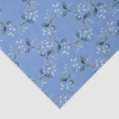 Blue Wreath Tissuepapier (Detail)