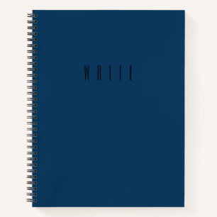 Blue Write Journal-Notitieboek Notitieboek