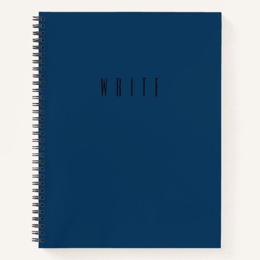Blue Write Journal-Notitieboek Notitieboek (Voorkant)
