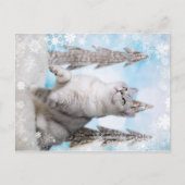 Blue XMAS 2018 Feestdagenkaart (Voorkant)