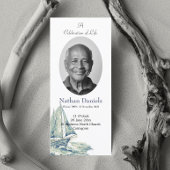 Blue Yacht Celebration of Life Kaart