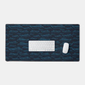 Blue Yacht Pattern Bureaumat (Keyboard & Muis)