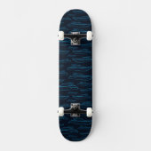 Blue Yacht Pattern Persoonlijk Skateboard (Voorkant)
