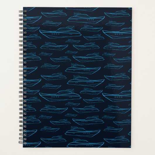 Blue Yacht Pattern Planner (Voorkant)
