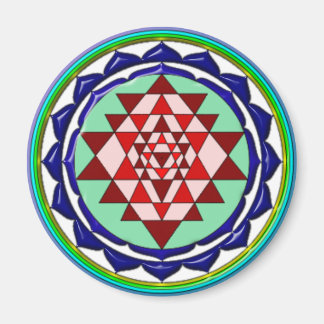 BLUE YANTRA MAGNEET