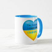 Blue Yellow Australian Ik sta bij de Oekraïense Mo Mok (Voorkant rechts)