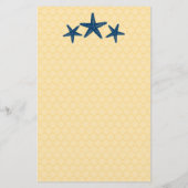 Blue Yellow Cabo Mexico Wedding Welcome Letter (Achterkant)