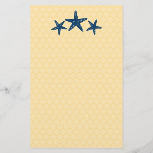 Blue Yellow Cabo Mexico Wedding Welcome Letter (Achterkant)