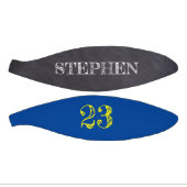 Blue Yellow Gold Personalized Number etching Basketbal (Panelen)