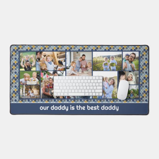 Blue Yellow Mosaic Tile Pattern 12 Photos Best Dad Bureaumat (Keyboard & Muis)