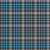 Blue Yellow Plaid Bath Curtain Gift for Gentlemen Douchegordijn