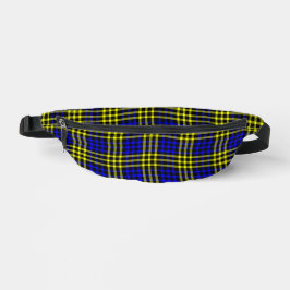 Blue Yellow Plaid Checker Seamless Pattern Heuptasje