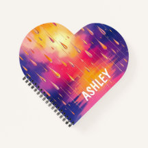 Blue Yellow Rain Drops Waterverf Painting