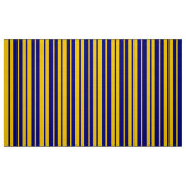 Blue Yellow Stylish Stripes Pattern Design  Stof (Fat Quarter)