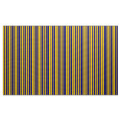 Blue Yellow Stylish Stripes Pattern Design  Stof (Yard (91,4 cm))