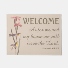 Blue Yellowback Warbler Birds en Verse Deurmat