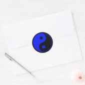 Blue Yin Yang Sticker (Envelop)