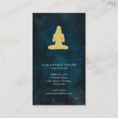 Blue  Yoga ı Visitekaartje (Achterkant)