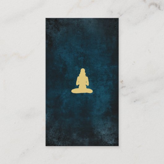 Blue  Yoga ı Visitekaartje (Voorkant)