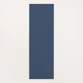 Blue Yoga Modern Mat met Jouw naam in stijl (Achterkant)