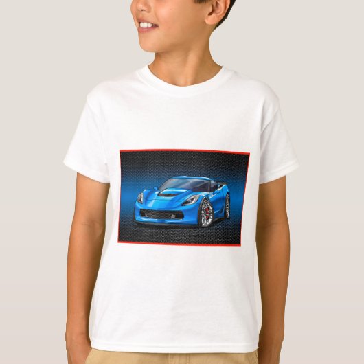 Blue_Z06 T-shirt (Voorkant)