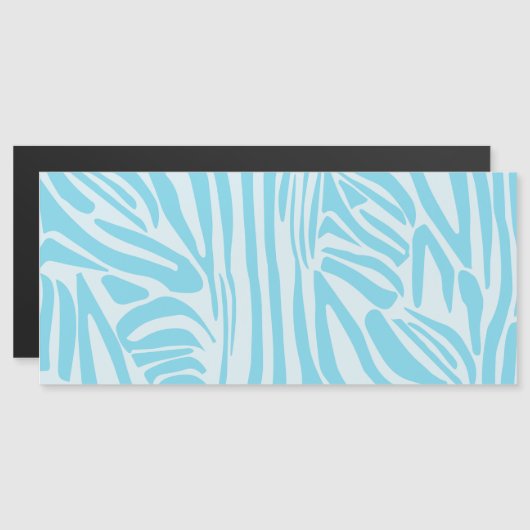 Blue Zebra Pattern (Voorkant / Achterkant)