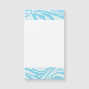 Blue Zebra Pattern