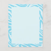 Blue Zebra Pattern (Achterkant)