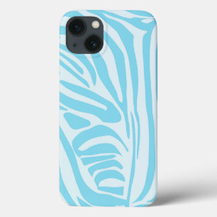 Blue Zebra Pattern Case-Mate iPhone Case