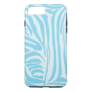 Blue Zebra Pattern iPhone 8/7 Plus Hoesje