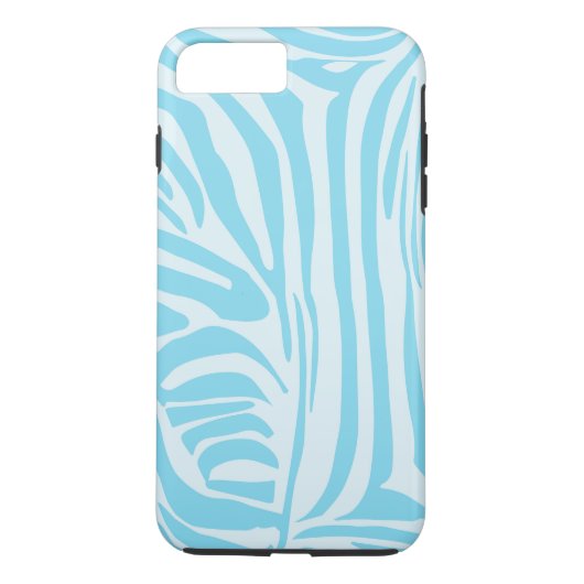Blue Zebra Pattern Case-Mate iPhone Case (Achterkant)