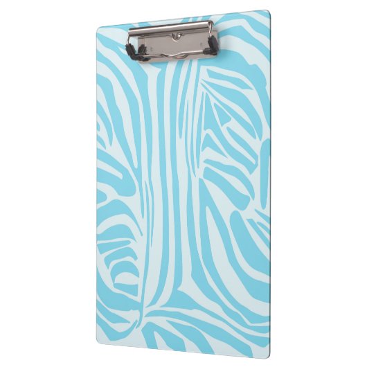 Blue Zebra Pattern Klembord (Links)