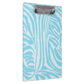 Blue Zebra Pattern Klembord (Rechts)