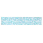 Blue Zebra Pattern Medium Tafelloper (Horizontaal)