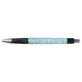 Blue Zebra Pattern Pen (Voorkant)