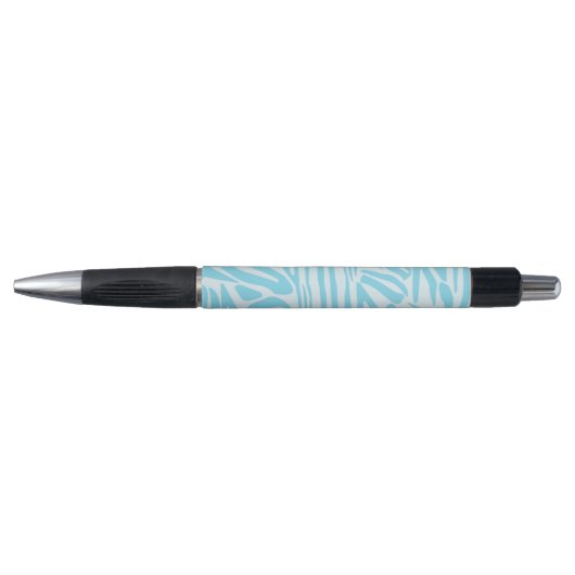 Blue Zebra Pattern Pen (Voorkant)